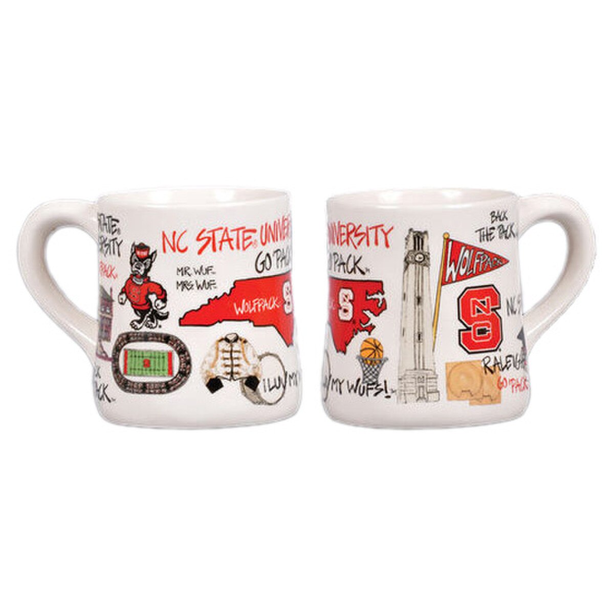 Magnolia Lane Wolfpack Icons Mug